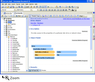 Bildschirmfoto Document! X Content File Editor für .NET